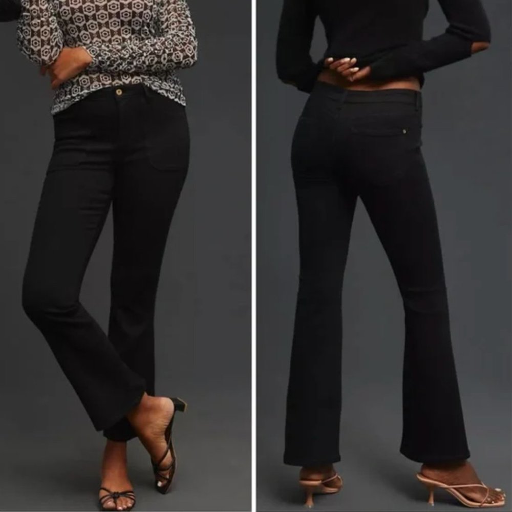 Anthropologie Pilcro & The Letterpress “The Icon” Black Jeans NWT [1410]